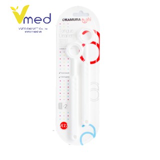 Combo 2 Dụng Cụ Cạo Lưỡi Siêu Sạch 2 chiếc/ vỉ