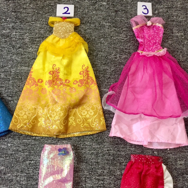 QAA4-ĐẦM VÁY TIÊN CÁ CHO BÚP BÊ BARBIE