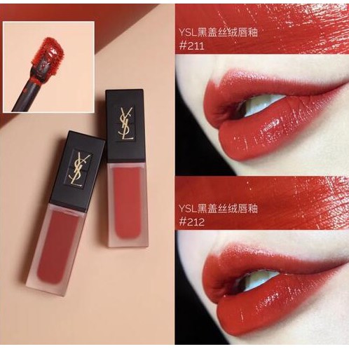 Son YSL Vinyl Cream Lip Stain, Son Kem YSL Đủ Bill Bao Check