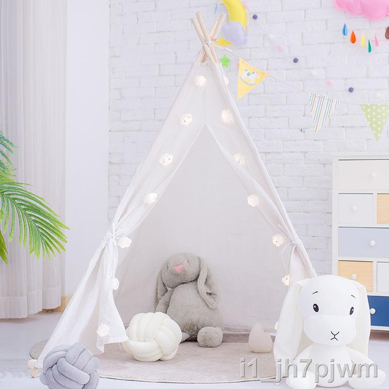 ❉ↂ◙Lều cắm trại trẻ em trong nhà cô gái nhà búp bê công chúa phòng bé trai nhà cậu bé Ấn Độ tam giác ngoài trời nhỏ