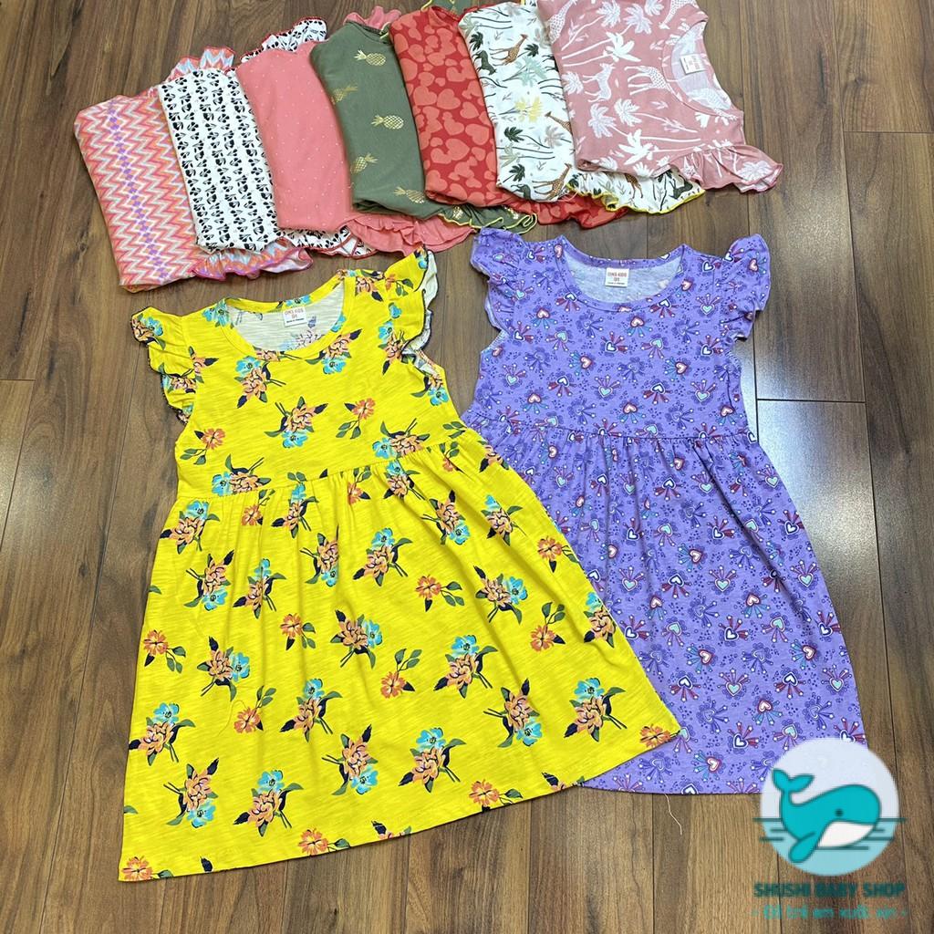[Có sẵn] [FreeShip] [Ảnh thật] Váy Gym's Bé Gái Size Đại Vải Cotton Xuất Dư (Hình Chụp Thật)