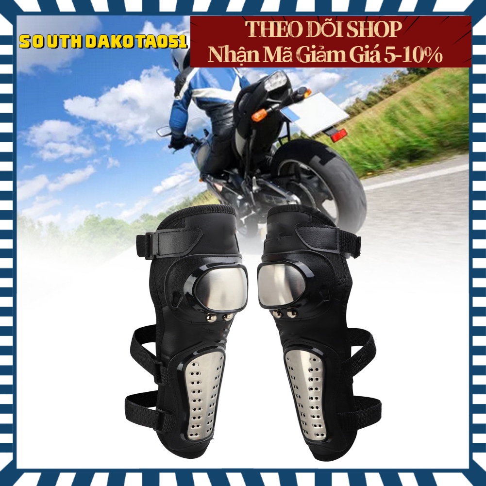 [Hàng Sẵn] Giáp inox bảo vệ khuỷu tay Đi xe máy có thể điều chỉnh 90 độ uốn cong【Southdakota051】