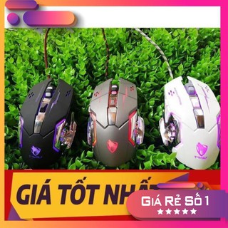 Chuột dây chơi game MOUSE T-WOLF V6 LED
