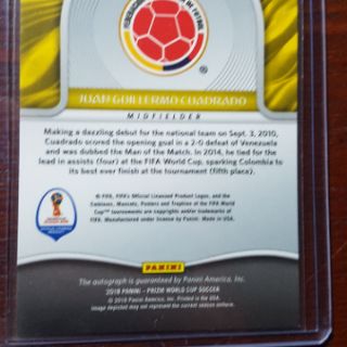 Cuadrado chữ ký ( thẻ bóng đá )