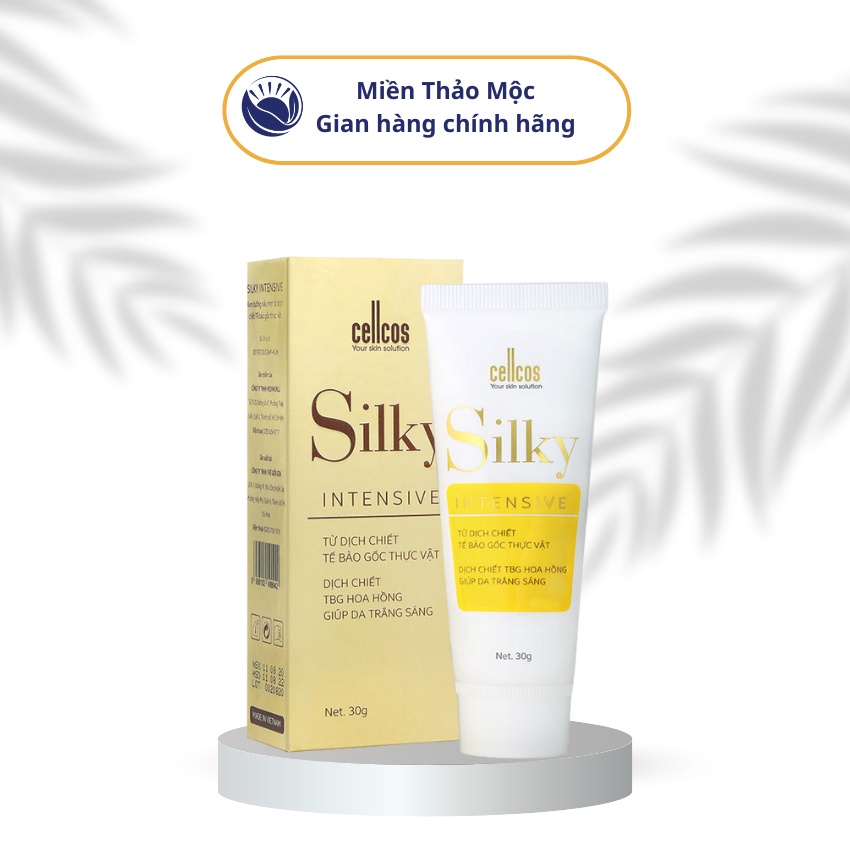 SILKY INTENSIVE - Gel dưỡng tế bào gốc thực vật - Sản phẩm công nghệ sinh học