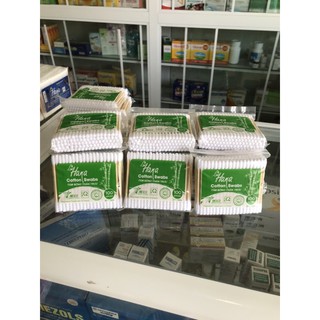 Tăm Bông Cao Cấp Hana gói 100-200 cây