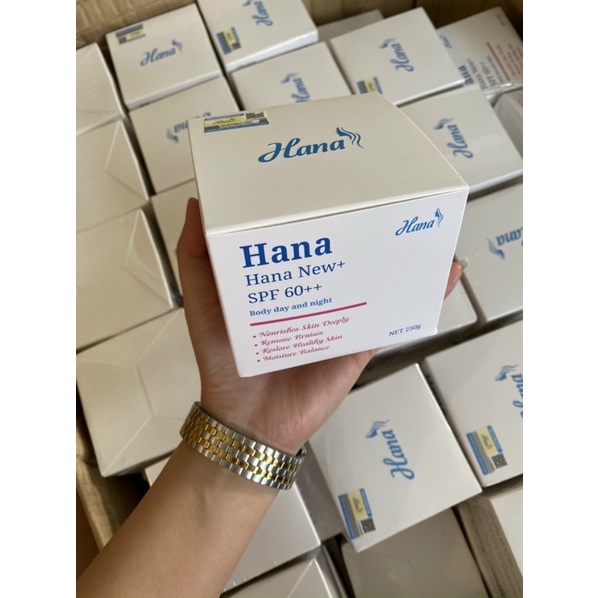 Kem body dưỡng trắng Hana