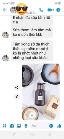 Sữa tắm men sake
