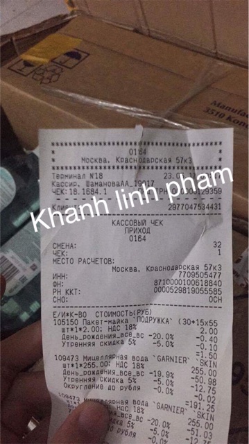 Nước tẩy trang Garnier nga 400ml | BigBuy360 - bigbuy360.vn