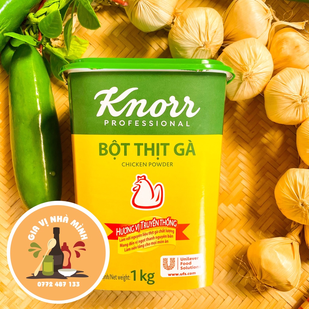 BỘT NÊM THỊT GÀ KNORR - LOẠI  500GR- HỦ 1KG