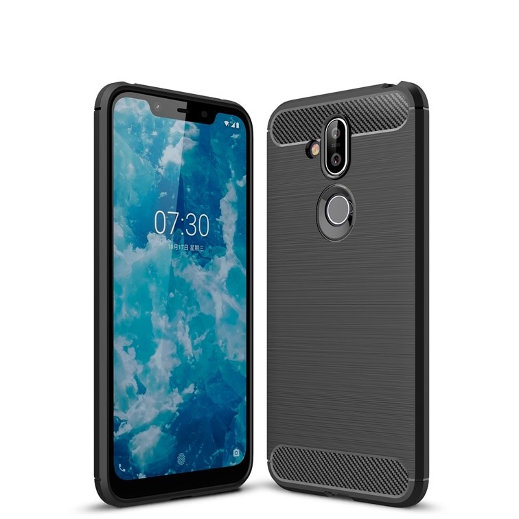 Ốp lưng chống sốc Likgus cho Nokia 8.1 / Nokia X7 (chống trầy, chống va đập, chống vân tay) - Hàng c