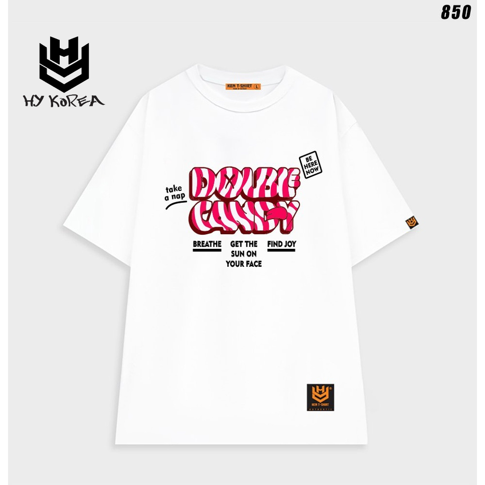 Áo thun nữ tay lỡ form rộng Dolbe Candy 850 HY KOREA