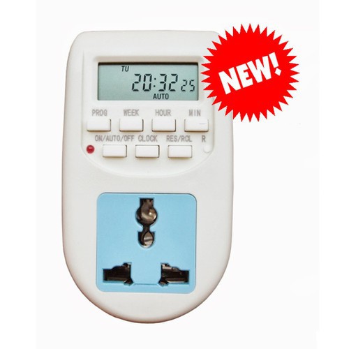 Ổ cắm hẹn giờ AL06 tự động bật tắt thiết bị điện - công tắc hẹn giờ thông minh