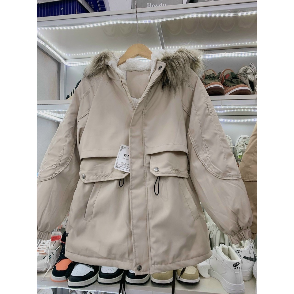 [Mã FAMARAL1 giảm 10K đơn 50K] [BÁN SỈ ]ÁO PARKA NỮ LÓT LÔNG 2020 HOTTREND- KHÔNG SAI TỪ 40-68KG - NTHBOUTIQE