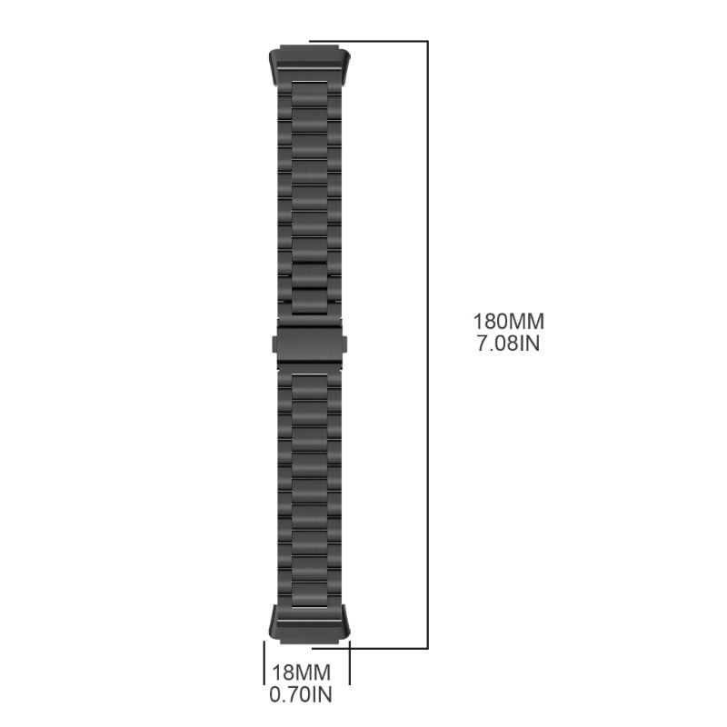 Dây Đeo Kim Loại 16mm Cho Đồng Hồ Thông Minh Band 7