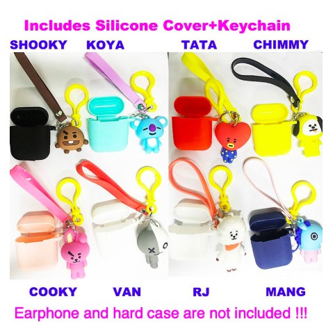 Túi đựng tai nghe Bluetooth KPOP BTS bt21