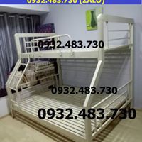 Giường tầng sắt hộp 1m2x1m6 (hcm)