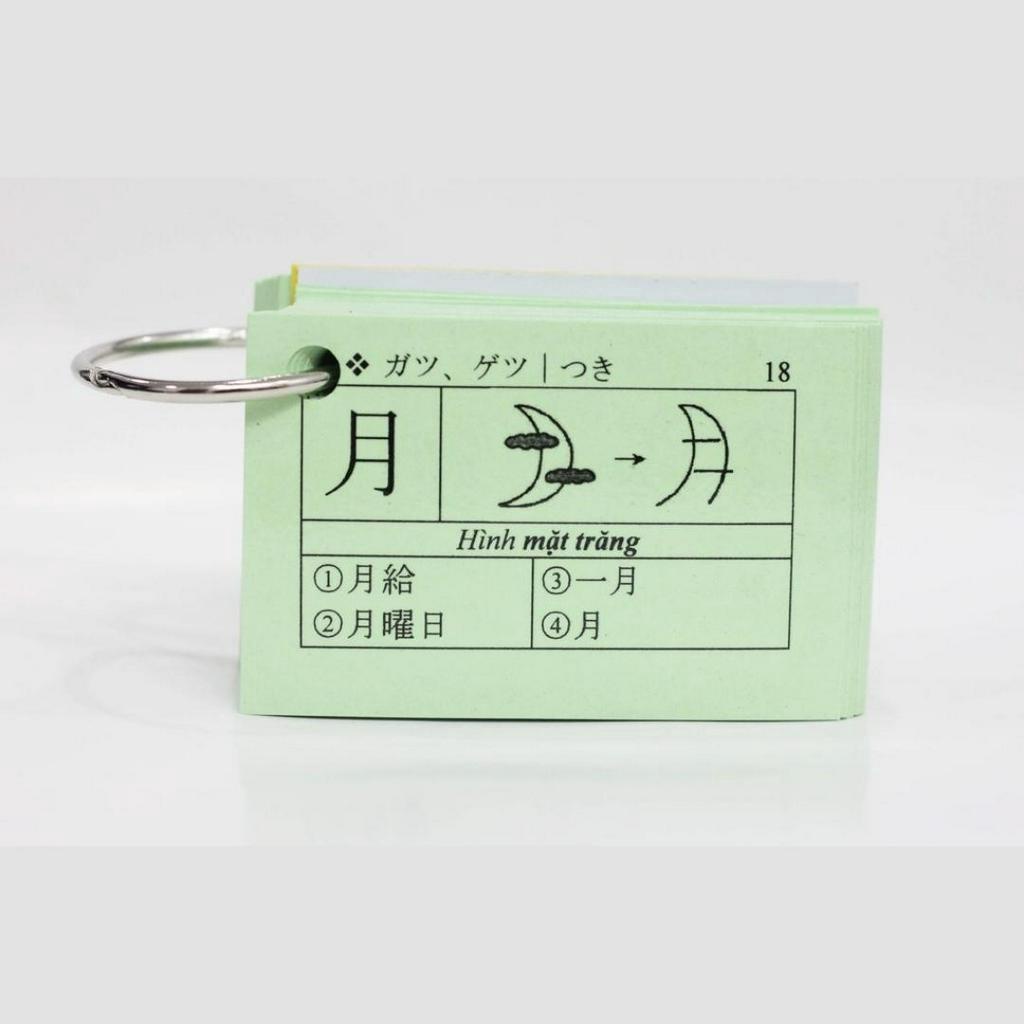 Thẻ học kanji N5 theo giáo trình minano bản mới nhất
