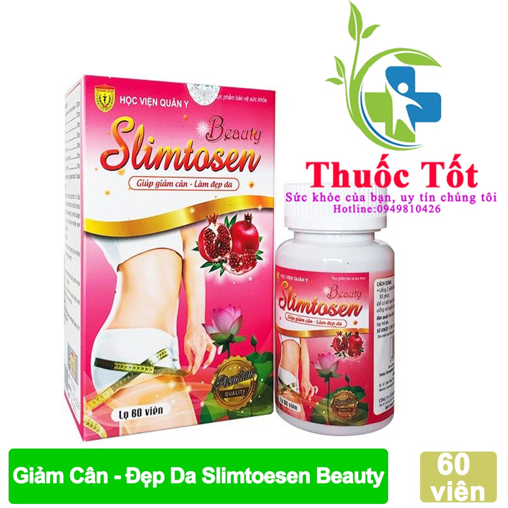 Giảm cân đẹp da Slimtosen Beauty Học viện Quân Y