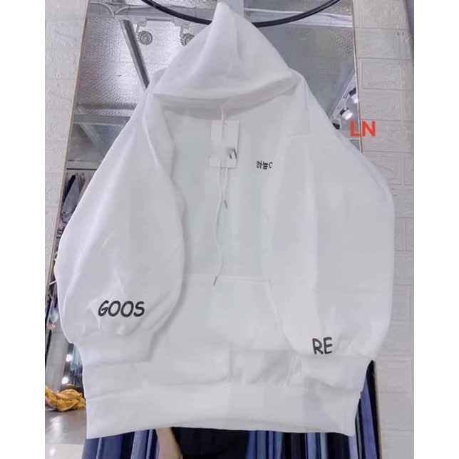 Áo hoodie GOOD RE in tay LN11