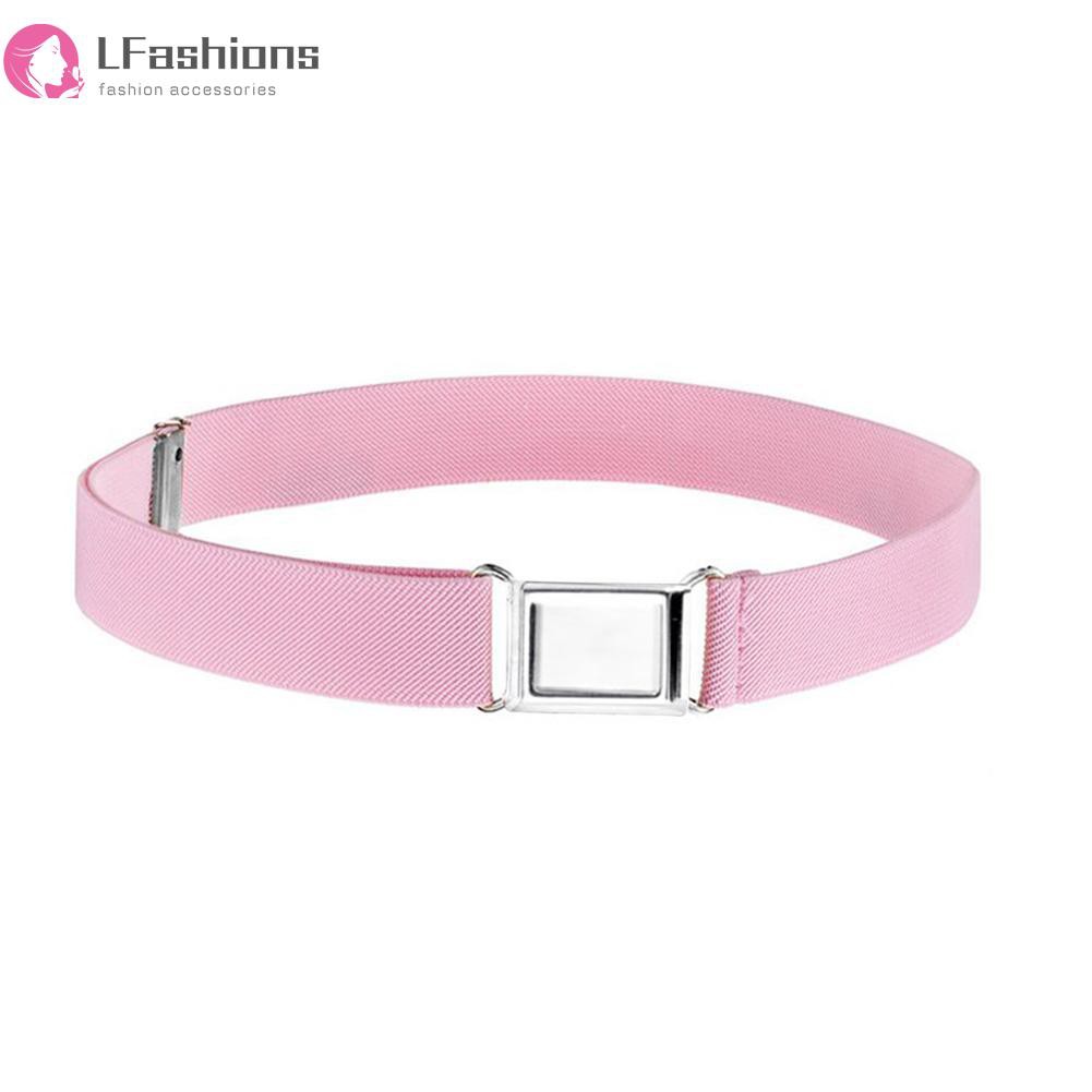 Thắt lưng bằng polyester đơn giản có thể điều chỉnh với khóa nam châm thời trang dành cho bé trai gái