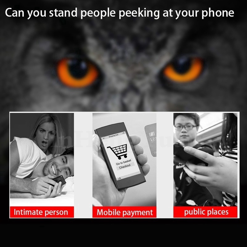 Anti-spy glass film Samsung Galaxy S7 Edge S8 S9 S10 Lite Note 8 9 10 Plus Privacy screen protector