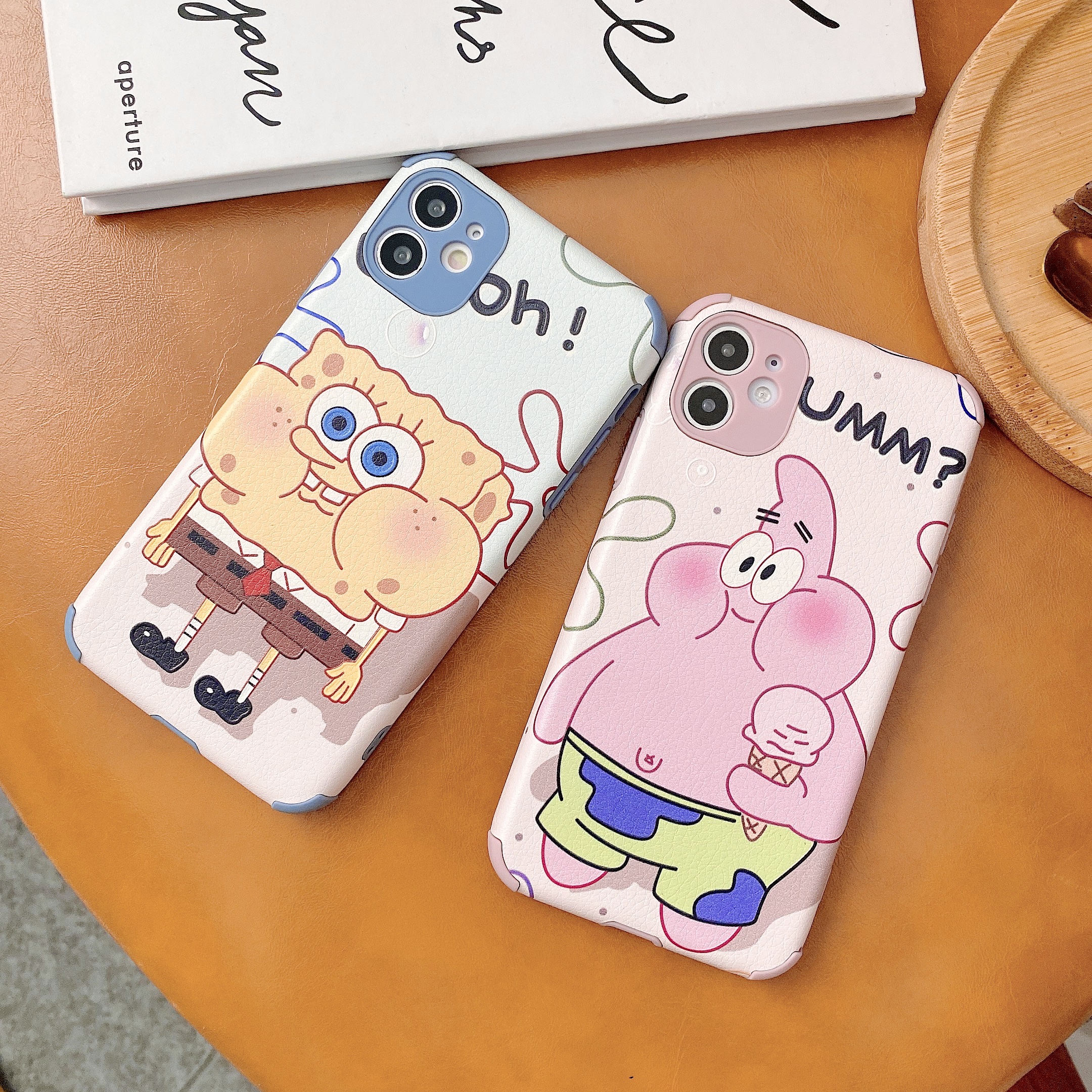 Huawei Mate 40 30 20 Pro P40 P30 Pro P40 Lite Y9 Prime 2019 P Samrt Z Nova 8 7 6 Pro 7i 8 7 6 SE 5 Pro Patrick Star SpongeBob Cartoon Soft Case