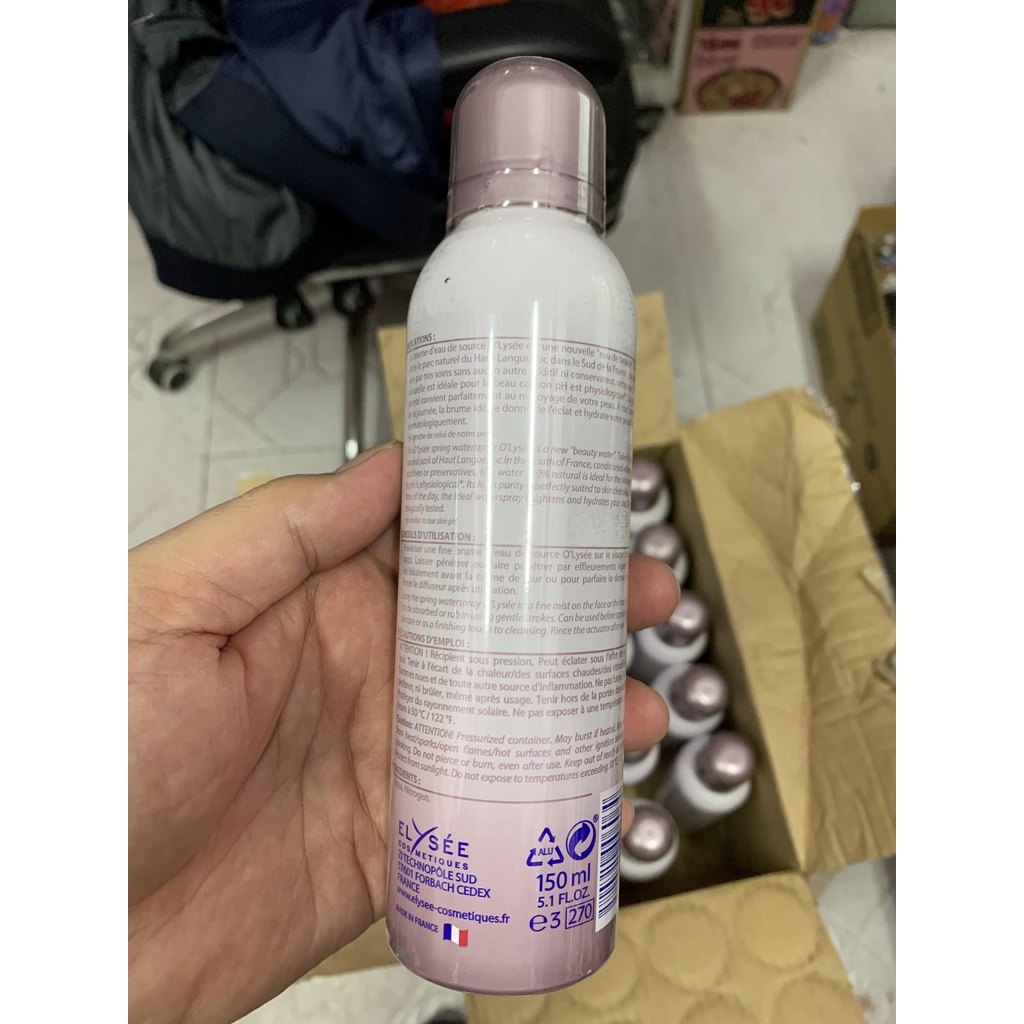 Xịt Khoáng Dưỡng Da Olysee Pure Waterspary 150ml | BigBuy360 - bigbuy360.vn