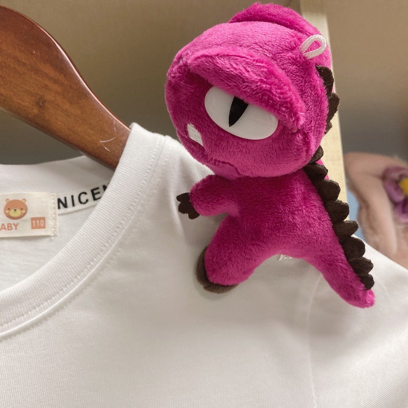 Áo Thun Tay Ngắn In Hình Khủng Long Ba Chiều Thời Trang Mùa Hè Hàn Quốc Mới Cho Bé Trai