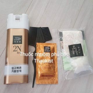 Thuốc nhuộm tóc phủ bạc tạo bọt Mise-En-Scene