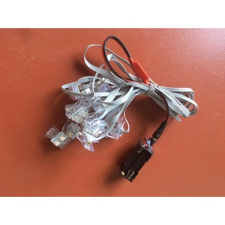 BỘ ĐÈN LED THẢ DIỀU SIÊU SÁNG 28 ĐÈN CHIA 12 KẸP( có sẵn kẹp để kẹp diều mỗi kẹp từ 2-4 đèn)