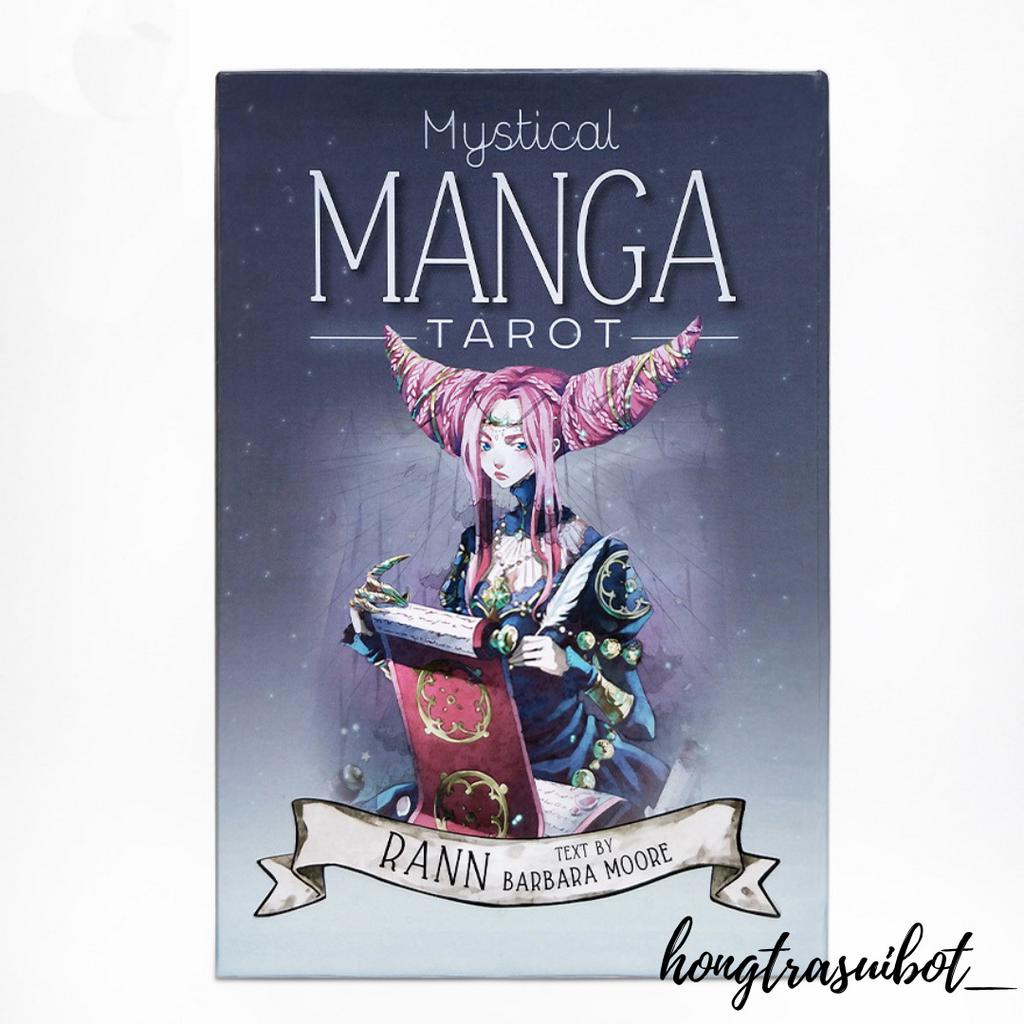 Bộ Bài Manga Tarot - Mystical MangaTarot Cao Cấp kèm sách hướng dẫn