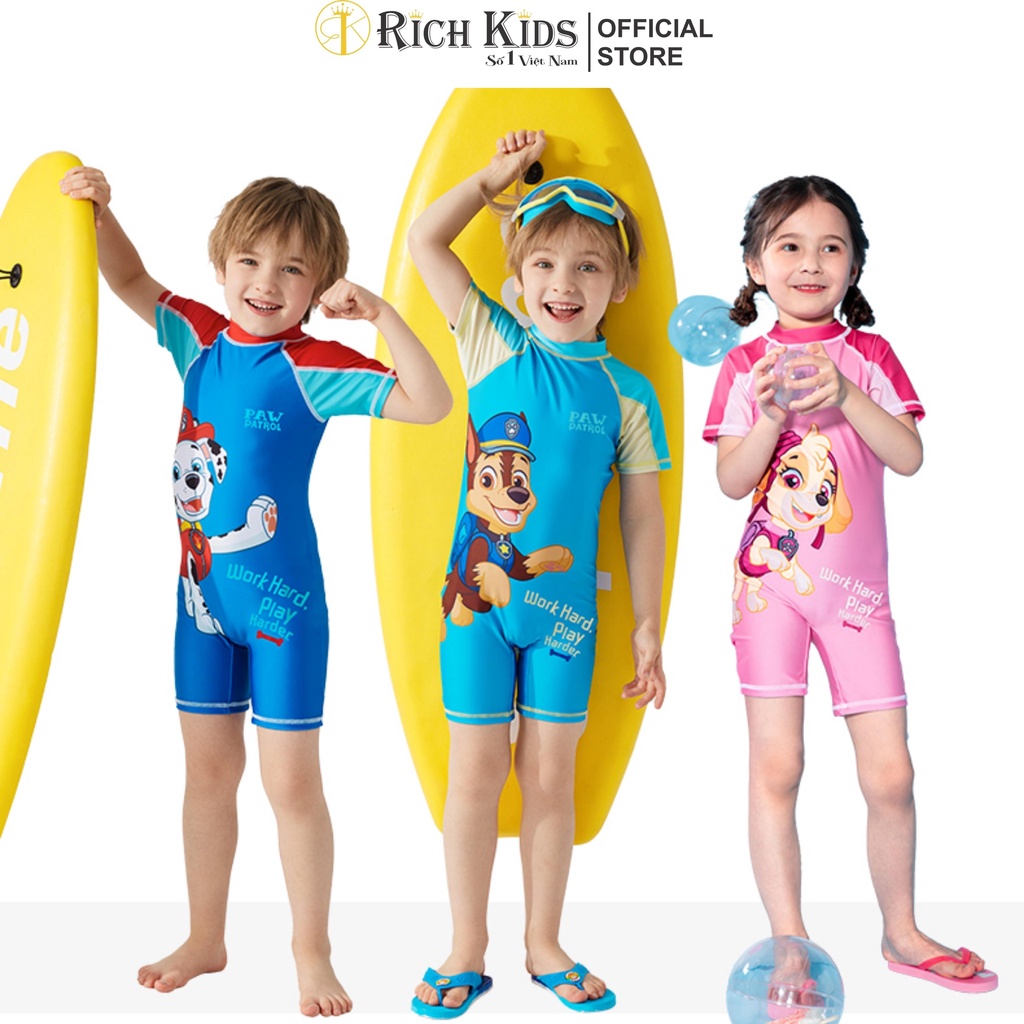 Đồ Bơi Trẻ Em Cho Bé Trai, Bé Gái Từ 10kg Đến Size Đại - Richkids