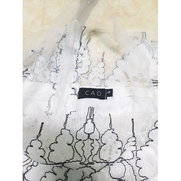 Đầm trắng Cao by Chaudang, size S