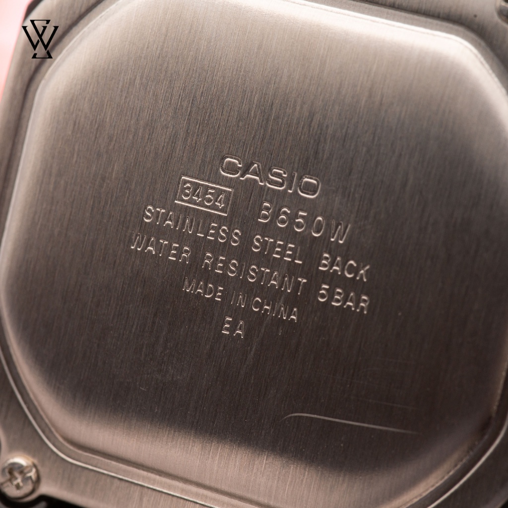 Đồng Hồ Điện Tử Nam Casio WATCHSTORE B650WB-1BDF Thiết Kế Mặt Kính 41mm, Vỏ Nhựa, Dây Kim Loại Chắc Chắn