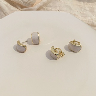Bông Tai Đính Đá Opal Tinh Tế