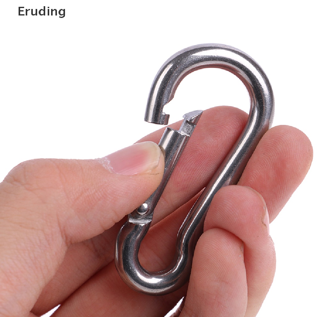 Bộ 2 móc treo võng hình chữ U bằng thép không gỉ kèm phụ kiện