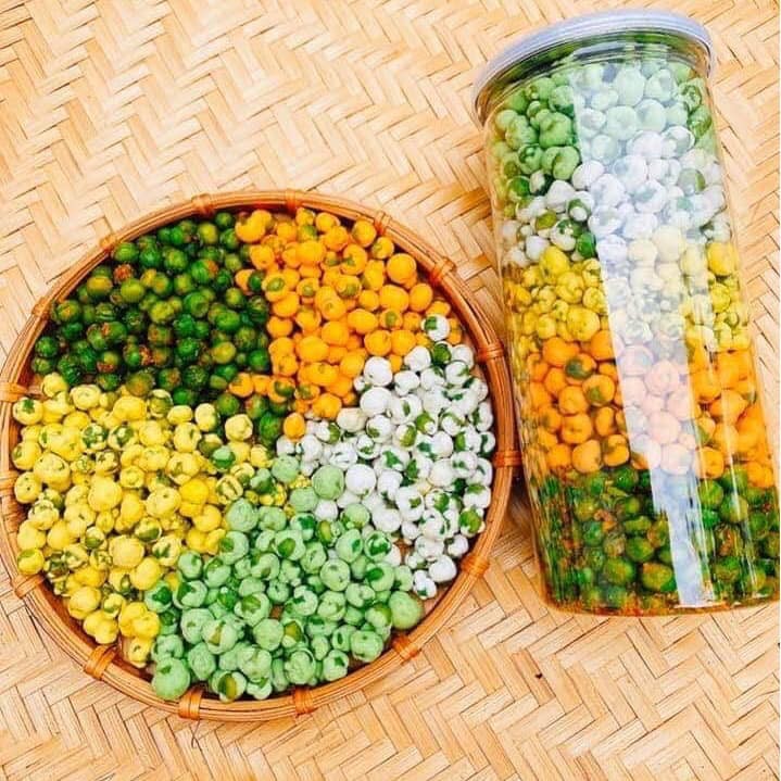 Đậu hà lan mix 5 vị 450g Lê Hải, tỏi ớt, wasabi, sữa, phô mai, sầu riêng | BigBuy360 - bigbuy360.vn