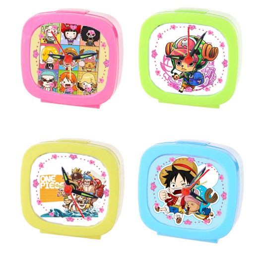 Đồng hồ để bàn chopper màu sắc ĐHBI28 đồng hồ  One piece báo thức cute