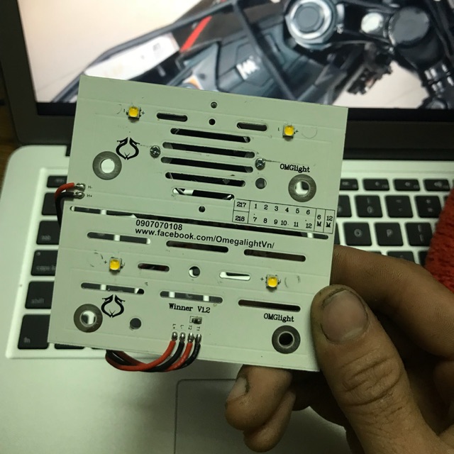 Mạch tăng sáng xe winner