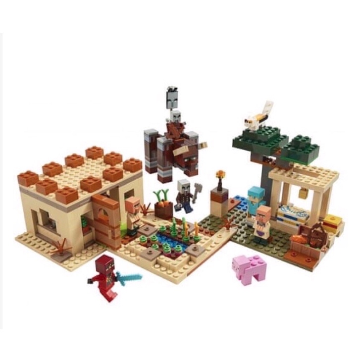 Lego Minecraft - Bela 1044   598 chi tiet