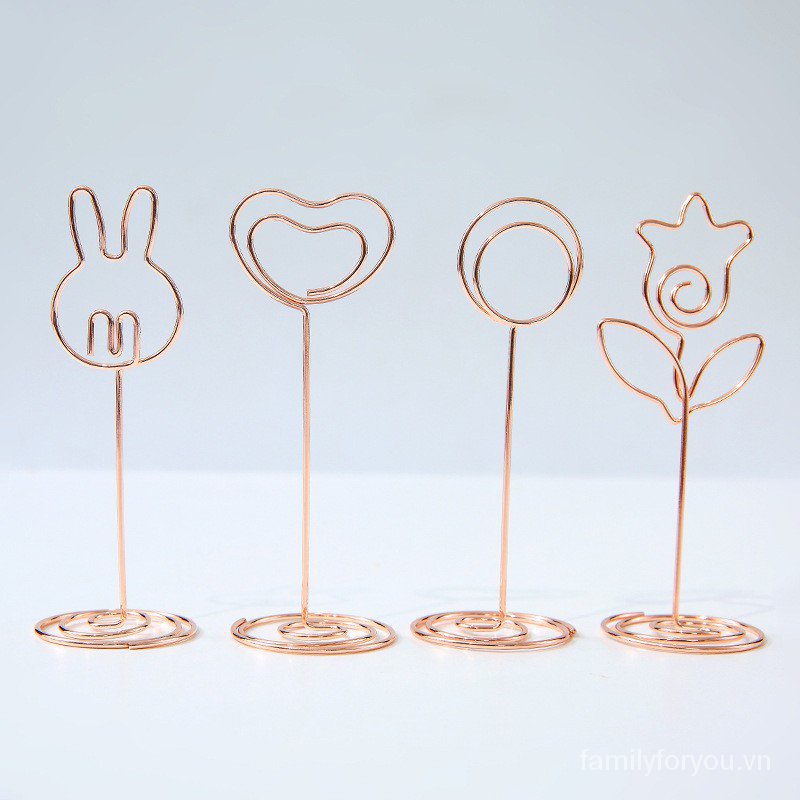 Kẹp giấy ghi chú hình dạng dễ thương sáng tạo