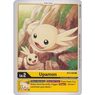 Thẻ bài Digimon - TCG - Upamon / BT3-003'