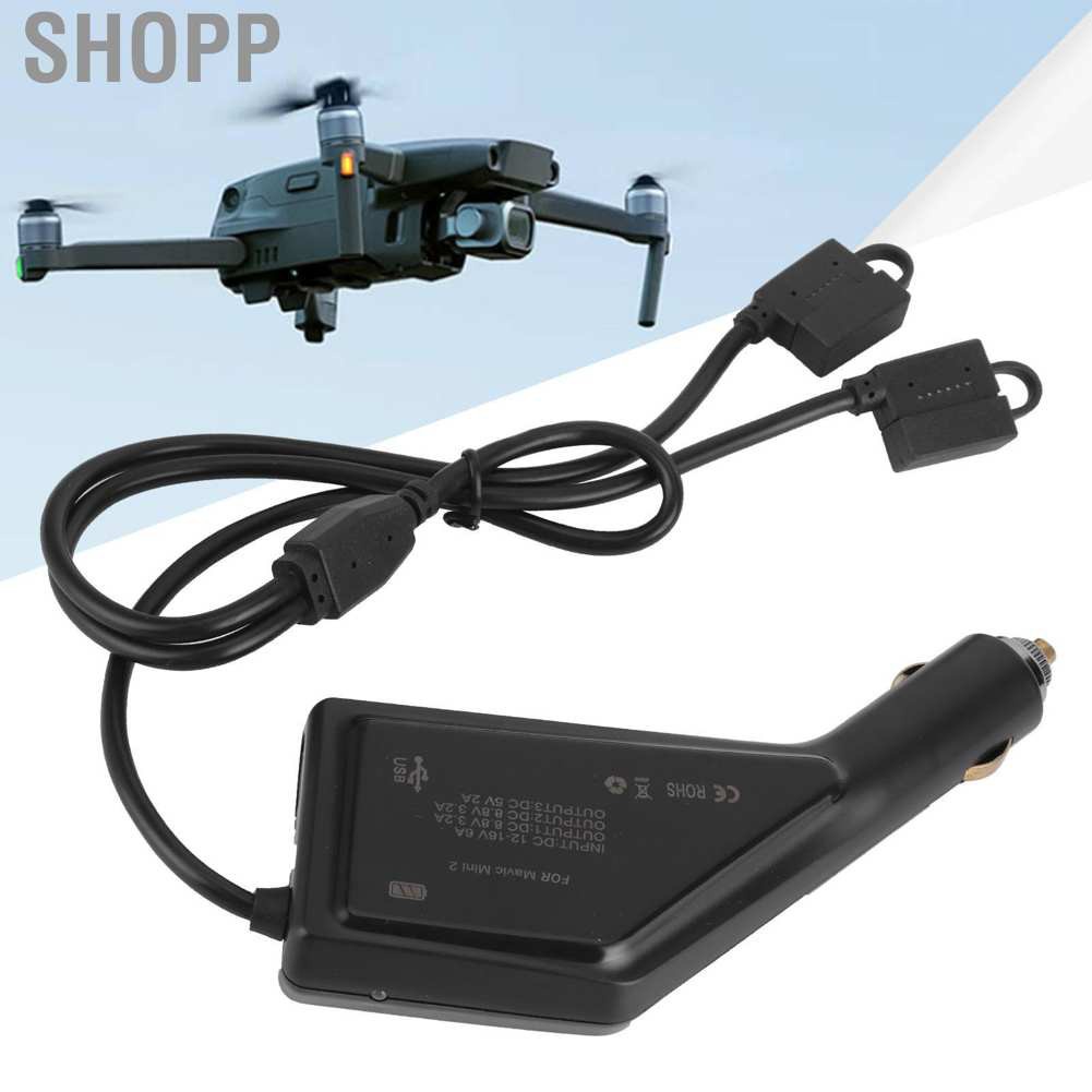 Bộ Sạc Pin Usb Kép Cho Xe Hơi Điều Khiển Từ Xa Mavic Mini 2