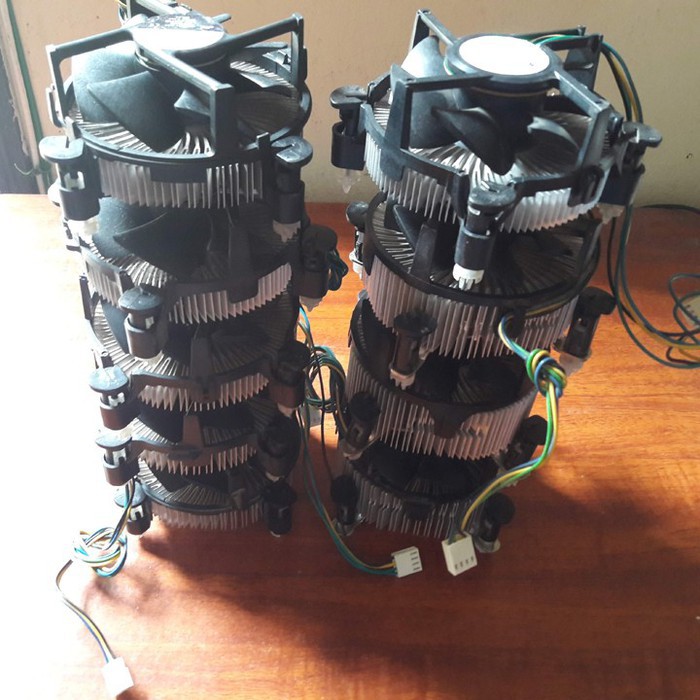 Quạt fan Cpu 775/1155 + tặng hủ keo