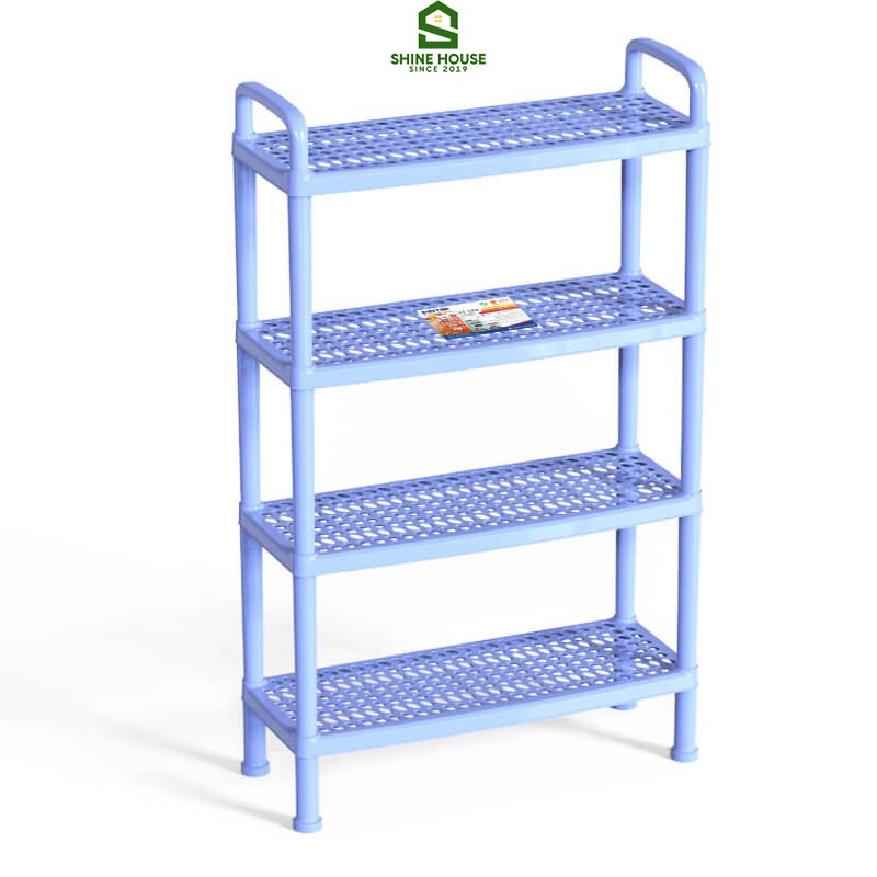 Kệ Dép Nhựa Duy Tân Lưới Lớn 3 Tầng, 4 Tầng Nhiều Màu