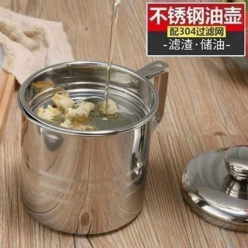 [FREE SHIP ĐƠN 50k] CA LỌC DẦU INOX SÁNG BÓNG TIỆN LỢI CHO CHỊ EM BẠN DÌ | WebRaoVat - webraovat.net.vn