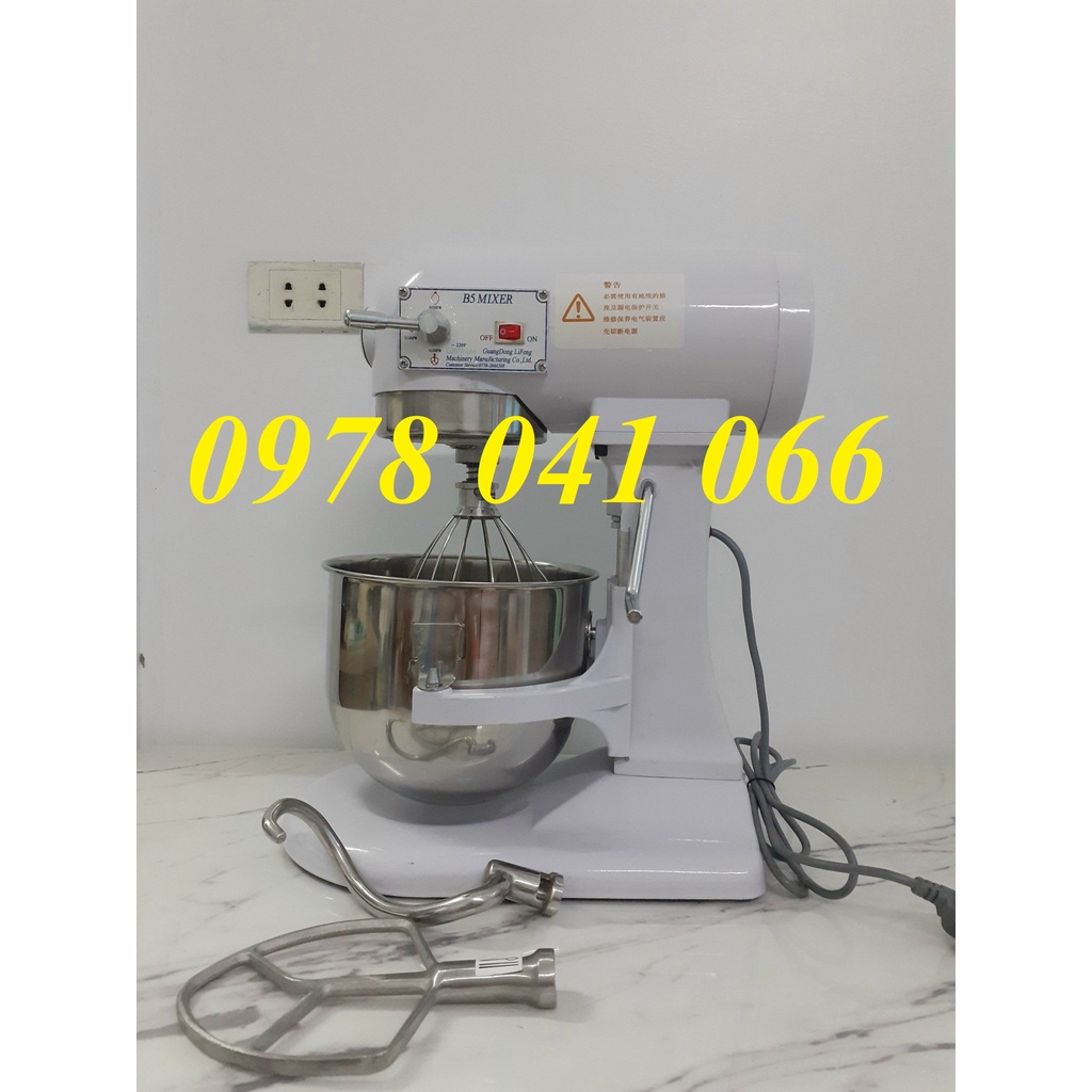 MÁY TRỘN BỘT,NHÀO BỘT CÔNG NGHIỆP B5 BẢO HÀNH 1 NĂM