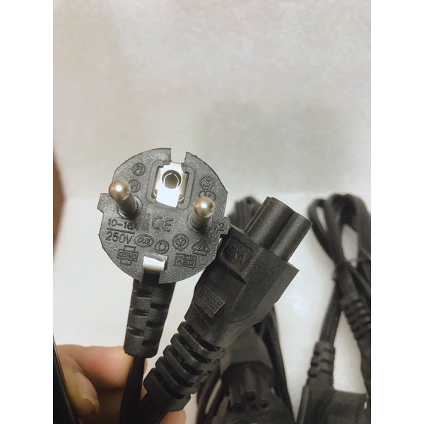 Dây nguồn laptop tròn 1.5m,dây laptop dẹt,dây nguồn laptop xám, dây nguồn laptop 3 lỗ, sản phẩm chất lượng cao.