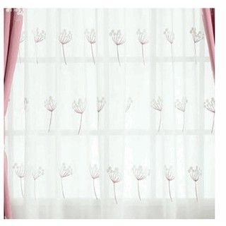 Rèm Voan Trắng Họa Tiết Hoa Bồ Công Anh